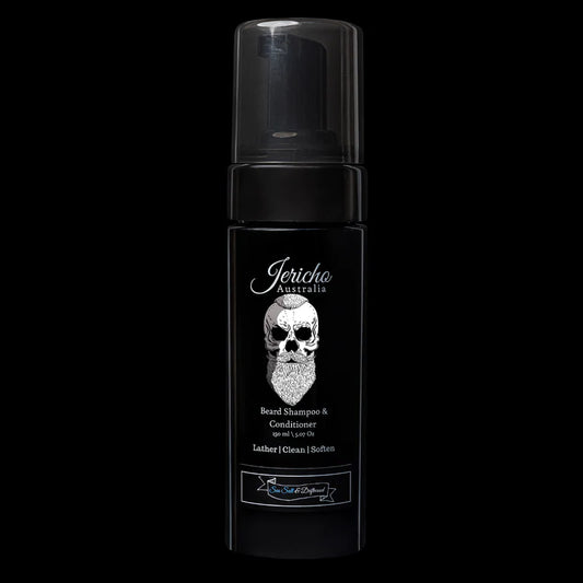 2 in 1 Beard Shampoo & Conditioner 150ml - Jericho Sea Salt & Driftwood